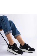 Czarne sneakersy sportowe damskie Elsira - Solea Solea Czarne sneakersy sportowe damskie Elsira - Solea Solea