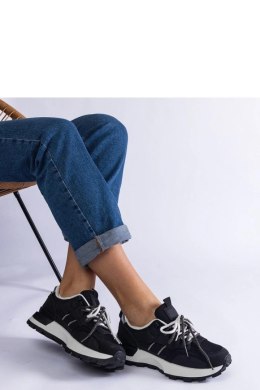 Czarne sportowe damskie sneakersy Adalia - Solea Solea