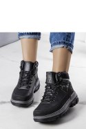 Czarne trapery Big Star KK274222 BLACK - Solea Solea Czarne trapery Big Star KK274222 BLACK - Solea Solea