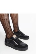 Czarny sneakersy na platformie Walda - Solea Solea Czarny sneakersy na platformie Walda - Solea Solea