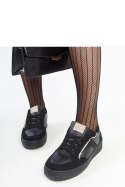 Czarny sneakersy na platformie Walda - Solea Solea Czarny sneakersy na platformie Walda - Solea Solea
