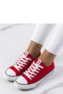 Czerwone klasyczne trampki damskie Kolind - Solea Solea Czerwone klasyczne trampki damskie Kolind - Solea Solea