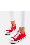 Czerwone klasyczne trampki damskie Kolind - Solea Solea Czerwone klasyczne trampki damskie Kolind - Solea Solea