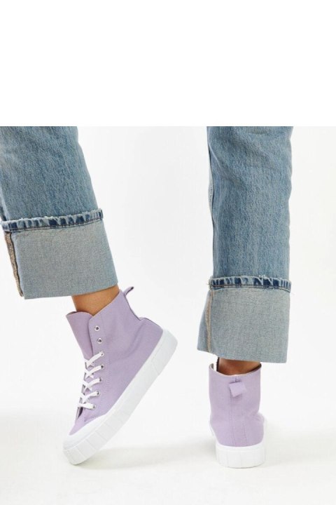 Fioletowe wysokie trampki Vinka - Solea Solea Fioletowe wysokie trampki Vinka - Solea Solea