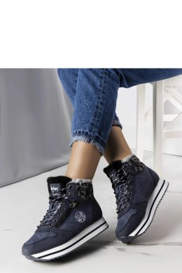 Granatowe botki LCJ-22-31-1450L Lee Cooper - Solea Solea