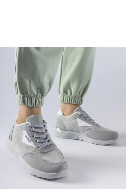 Szare materiałowe sneakersy Geraldino - Solea Solea