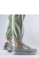 Szare materiałowe sneakersy Geraldino - Solea Solea Szare materiałowe sneakersy Geraldino - Solea Solea