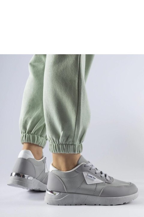 Szare materiałowe sneakersy Geraldino - Solea Solea Szare materiałowe sneakersy Geraldino - Solea Solea