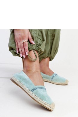 Zielone espadryle z cyrkoniami Abia - Solea Solea