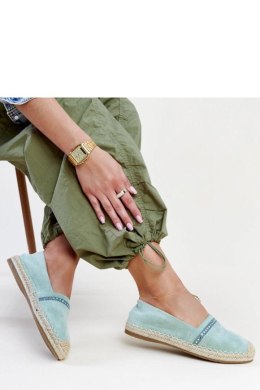 Zielone espadryle z cyrkoniami Abia - Solea Solea