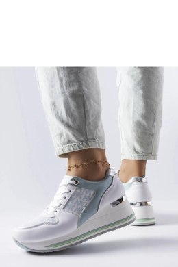 Zielone sneakersy na koturnie Pouliotte - Solea Solea