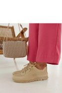 Beżowe materiałowe sneakersy Erminio - Solea Solea Beżowe materiałowe sneakersy Erminio - Solea Solea