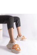 Beżowe sneakersy sportowe Sulamita - Solea Solea Beżowe sneakersy sportowe Sulamita - Solea Solea