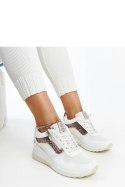 Białe sneakersy damskie na koturnie CROSS JEANS - Solea Solea Białe sneakersy damskie na koturnie CROSS JEANS - Solea Solea