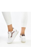 Białe sneakersy damskie na koturnie CROSS JEANS - Solea Solea Białe sneakersy damskie na koturnie CROSS JEANS - Solea Solea