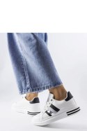 Biało-czarne sneakersy na platformie Sacaton - Solea Solea Biało-czarne sneakersy na platformie Sacaton - Solea Solea