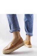 Brązowe espadryle zdobione tłoczeniem Geoffrey - Solea Solea Brązowe espadryle zdobione tłoczeniem Geoffrey - Solea Solea