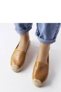 Brązowe espadryle zdobione tłoczeniem Geoffrey - Solea Solea Brązowe espadryle zdobione tłoczeniem Geoffrey - Solea Solea