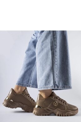 Brązowe sneakersy na masywnej podeszwie Arpaia - Solea Solea