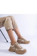 Brązowe sneakersy na platformie z serduszkiem Martineza - Solea Solea Brązowe sneakersy na platformie z serduszkiem Martineza - Solea Solea