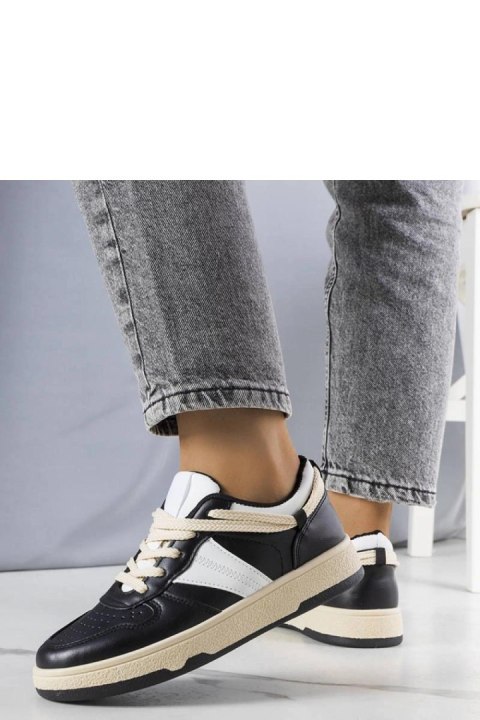 Czarne damskie sneakersy Marcella - Solea Solea Czarne damskie sneakersy Marcella - Solea Solea