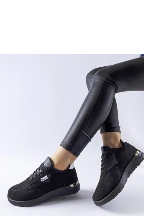 Czarne materiałowe sneakersy Geraldino - Solea Solea Czarne materiałowe sneakersy Geraldino - Solea Solea
