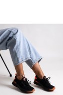 Czarne materiałowe sneakersy damskie CROSS JEANS - Solea Solea Czarne materiałowe sneakersy damskie CROSS JEANS - Solea Solea