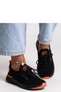 Czarne materiałowe sneakersy damskie CROSS JEANS - Solea Solea Czarne materiałowe sneakersy damskie CROSS JEANS - Solea Solea