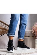 Czarne sneakersy skarpetkowe Frahm - Solea Solea Czarne sneakersy skarpetkowe Frahm - Solea Solea