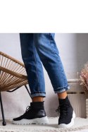 Czarne sneakersy skarpetkowe Frahm - Solea Solea Czarne sneakersy skarpetkowe Frahm - Solea Solea