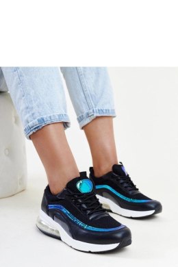 Czarne sneakersy z hologramem Jelka - Solea Solea