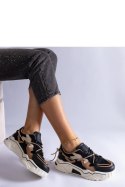 Czarne sneakersy zdobione cyrkoniowym sznurkiem Valdeza - Solea Solea Czarne sneakersy zdobione cyrkoniowym sznurkiem Valdeza - Solea Solea
