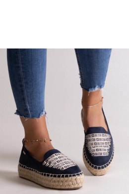 Granatowe espadryle Big Star JJ274889 - Solea Solea