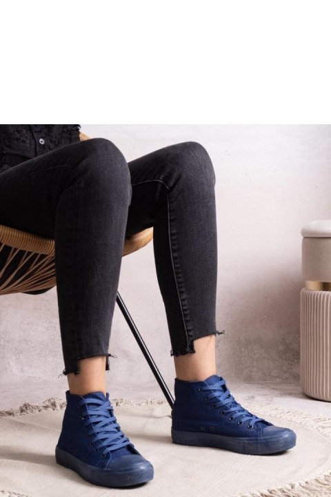 Jeansowe wysokie trampki Rafife - Solea Solea Jeansowe wysokie trampki Rafife - Solea Solea