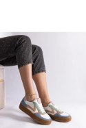 Niebieskie sneakersy na gumowej podeszwie Quica - Solea Solea Niebieskie sneakersy na gumowej podeszwie Quica - Solea Solea