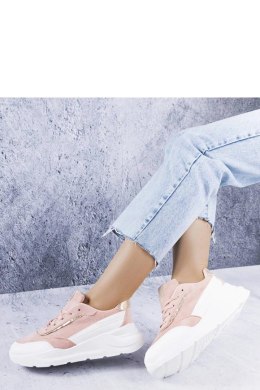 Różowe sneakersy z eko-zamszu Dupuis - Solea Solea