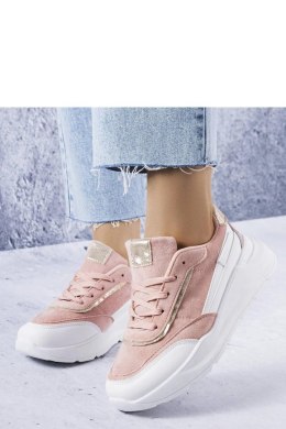 Różowe sneakersy z eko-zamszu Dupuis - Solea Solea