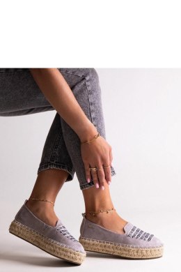 Szare espadryle Big Star JJ274890 - Solea Solea
