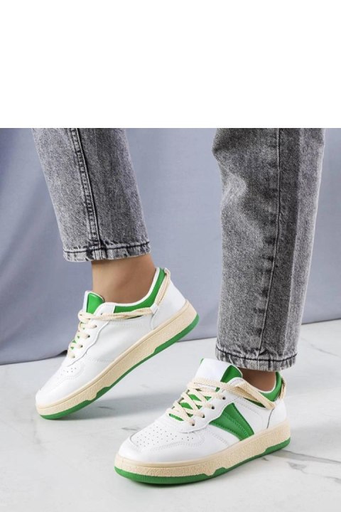 Zielone damskie sneakersy Marcella - Solea Solea Zielone damskie sneakersy Marcella - Solea Solea