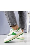 Zielone damskie sneakersy Marcella - Solea Solea Zielone damskie sneakersy Marcella - Solea Solea