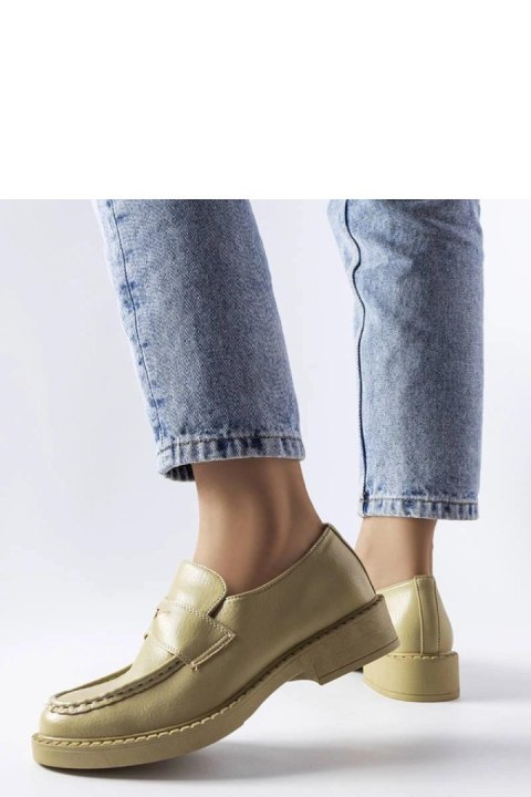 Zielone eleganckie mokasyny Élodie - Solea Solea Zielone eleganckie mokasyny Élodie - Solea Solea