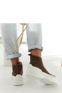 Zielone trampki za kostkę Ronchis - Solea Solea Zielone trampki za kostkę Ronchis - Solea Solea