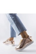 Złote sneakersy Quessy - Solea Solea Złote sneakersy Quessy - Solea Solea