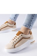 Beżowe sneakersy na platformie Mayfield - Solea Solea Beżowe sneakersy na platformie Mayfield - Solea Solea