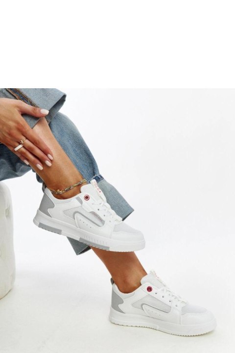 Białe sneakersy damskie CROSS JEANS - Solea Solea Białe sneakersy damskie CROSS JEANS - Solea Solea