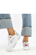 Białe sneakersy damskie CROSS JEANS - Solea Solea Białe sneakersy damskie CROSS JEANS - Solea Solea