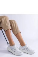 Białe sneakersy na grubej podeszwie Sierra - Solea Solea
