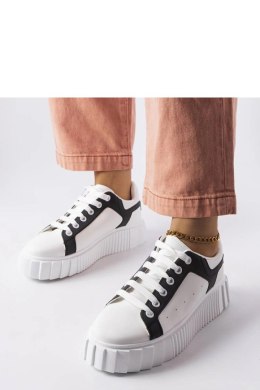 Białe sneakersy na platformie Gosselin - Solea Solea