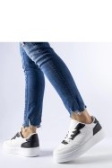Białe sneakersy z czarnym akcentem Fournie - Solea Solea Białe sneakersy z czarnym akcentem Fournie - Solea Solea