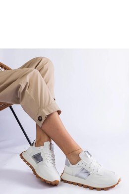 Biale sneakersy z widocznym protektorem Restia - Solea Solea